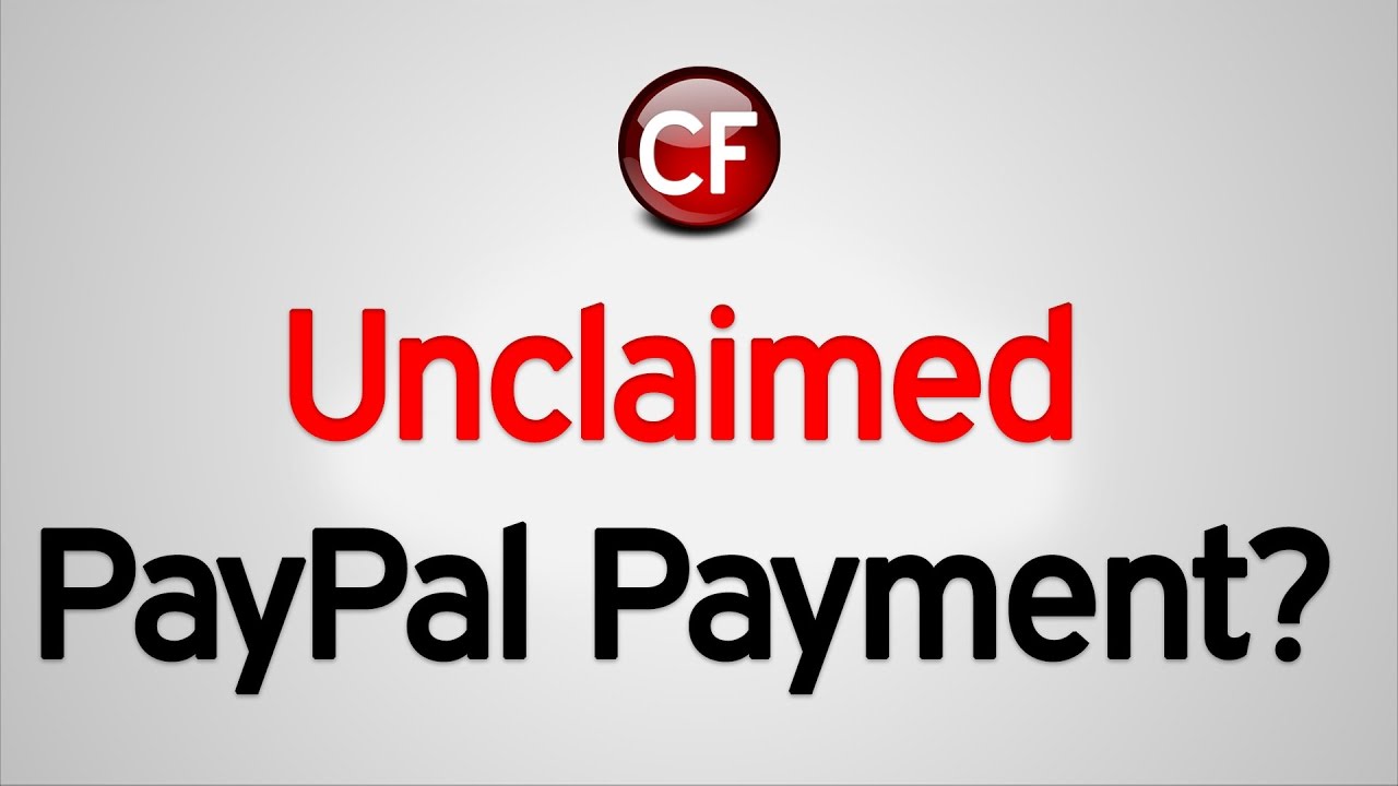 how to claim unclaimed money on paypal